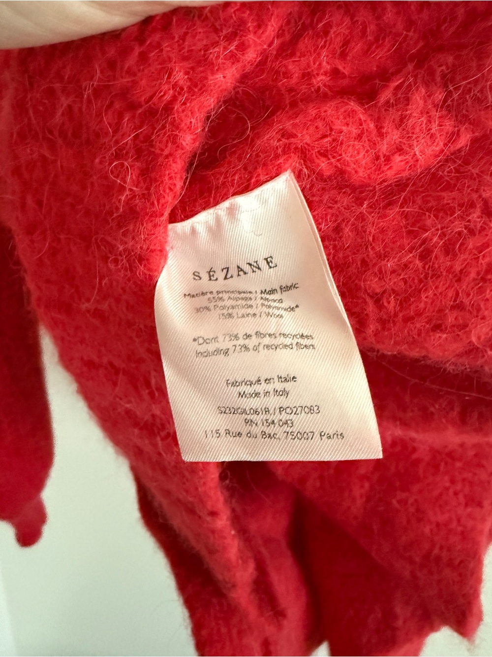 Sezane Emile Cardigan Sweater - Picture 9 of 9